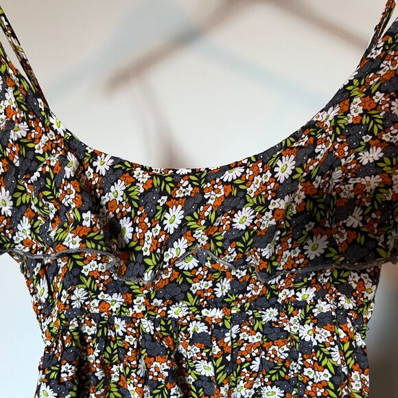 Floral Mini Summer Dress (M) - Picture 3 of 6